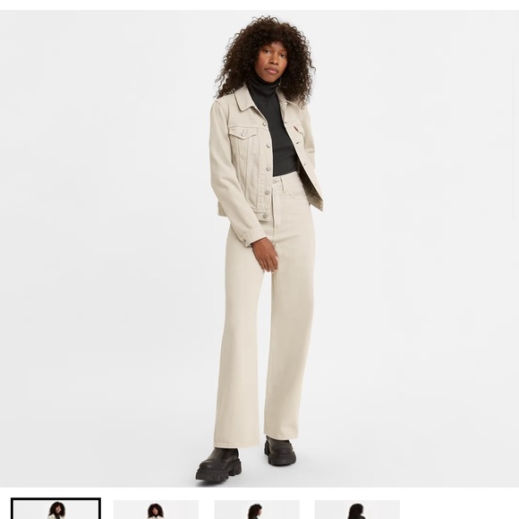 Levi’s High Loose Jeans (rare colour) - Picture 2 of 3